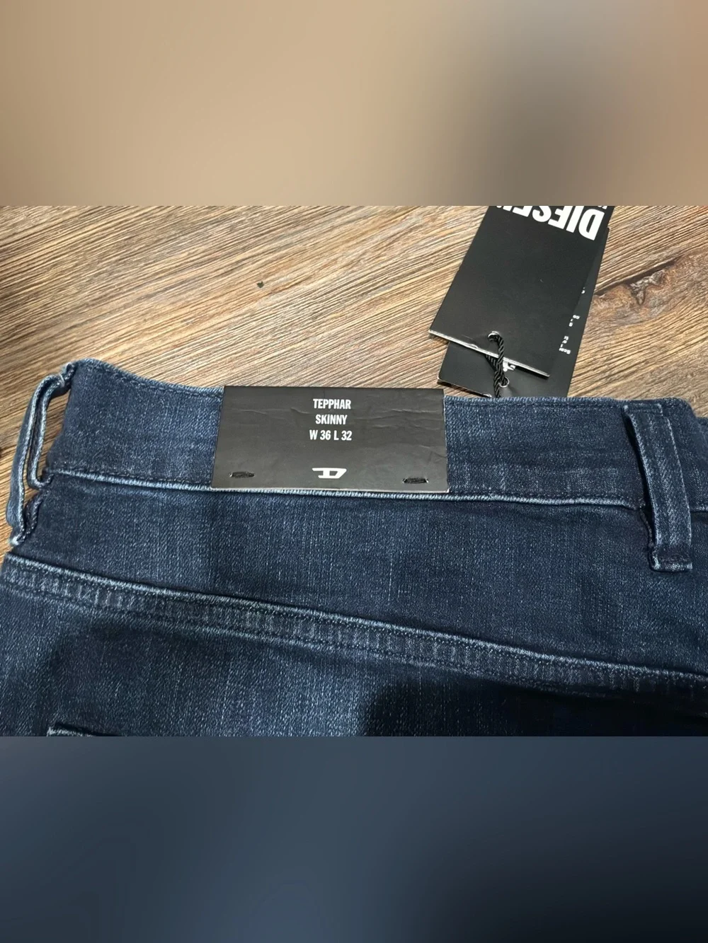 New Diesel - Mens Slim Tapered Fit Stretch Jeans - Tepphar-X Sz 36W x 32L